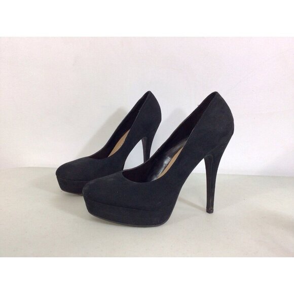Lauren Conrad Suede Heels Platform Pumps Womens 9 - Picture 7 of 7